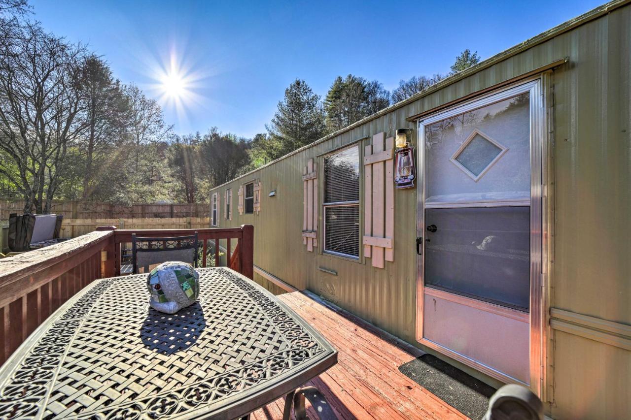 Whittier Smoky Mountain Vacation Rental With Hot Tub And Kayaks מראה חיצוני תמונה